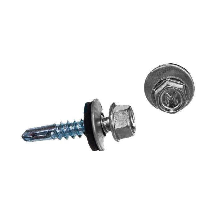 Саморез по металлу Daxmer 5,5х25 (250шт) сверло №3 цинк